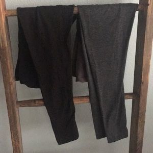 Lot of 2- Maternity Leggings